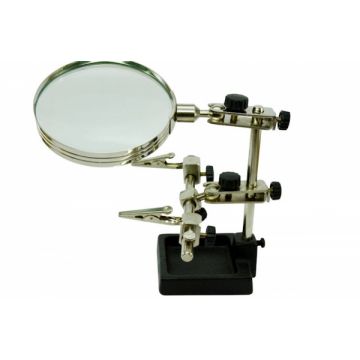 Lupa 2x, 90mm z dodatkowymi uchwytami