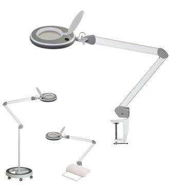 Lumeno #8213/8215 powiększająca LED - Ø127mm -  – Różne warianty powiększenia+