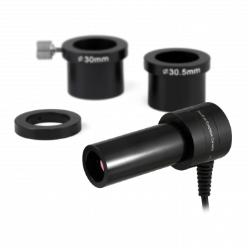 [AM7025X] DinoEye Mikroskopy cyfrowe Kamera [Fits 23/30/30.5mm] Okular & C-Mount (5.0MP) EDOF