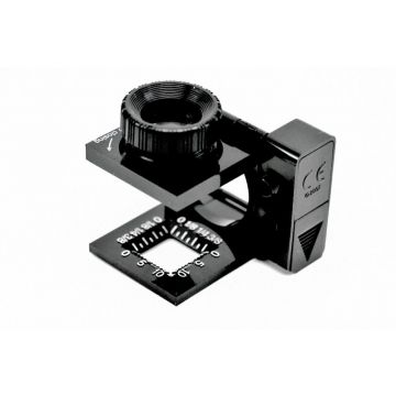 Lupa włókiennicza - 10x 15mm - LED & Ostrość
