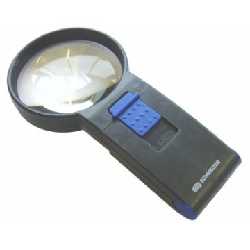 Szwajcarska lupa ręczna LED+