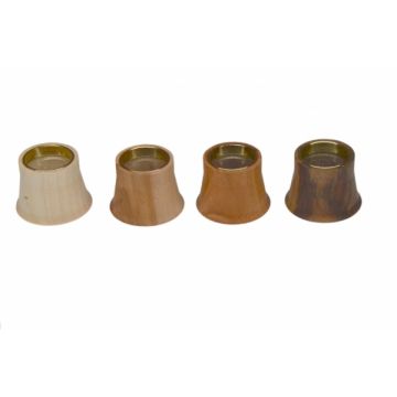 Lupa zegarmistrzowska – Unikalny drewniany styl - 4x Ø22mm